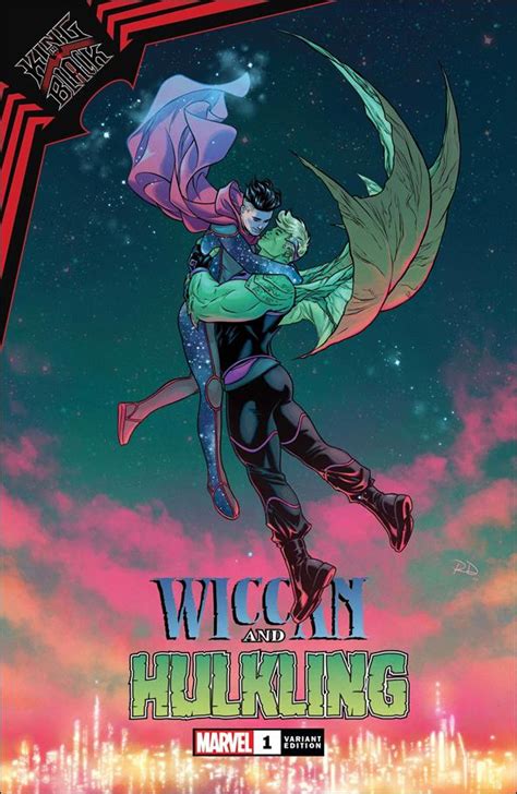 Wiccan and Hulkling illustrated books